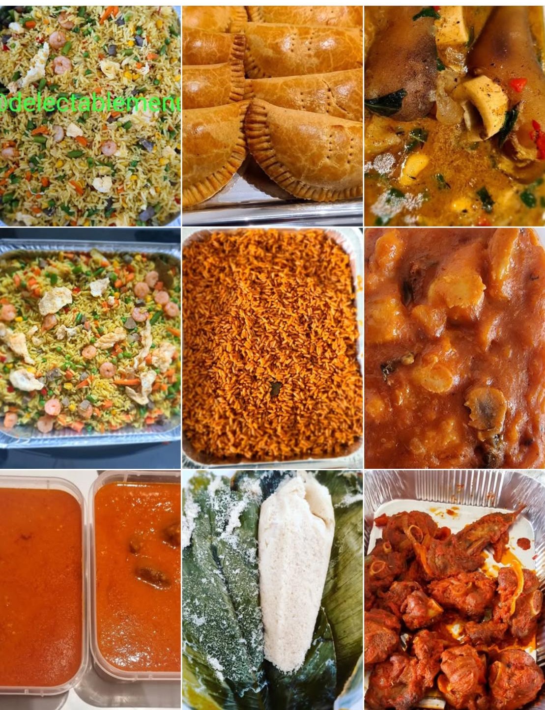 About Delectable Menu